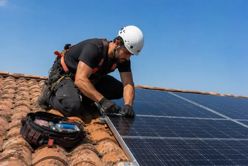 Maintenance et monitoring de panneaux solaires à Pézilla-la-Rivière