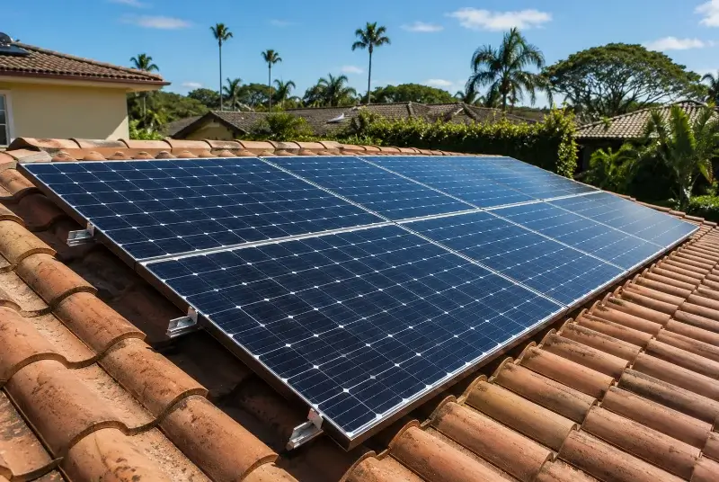 Installation de panneaux solaires à Pézilla-la-Rivière